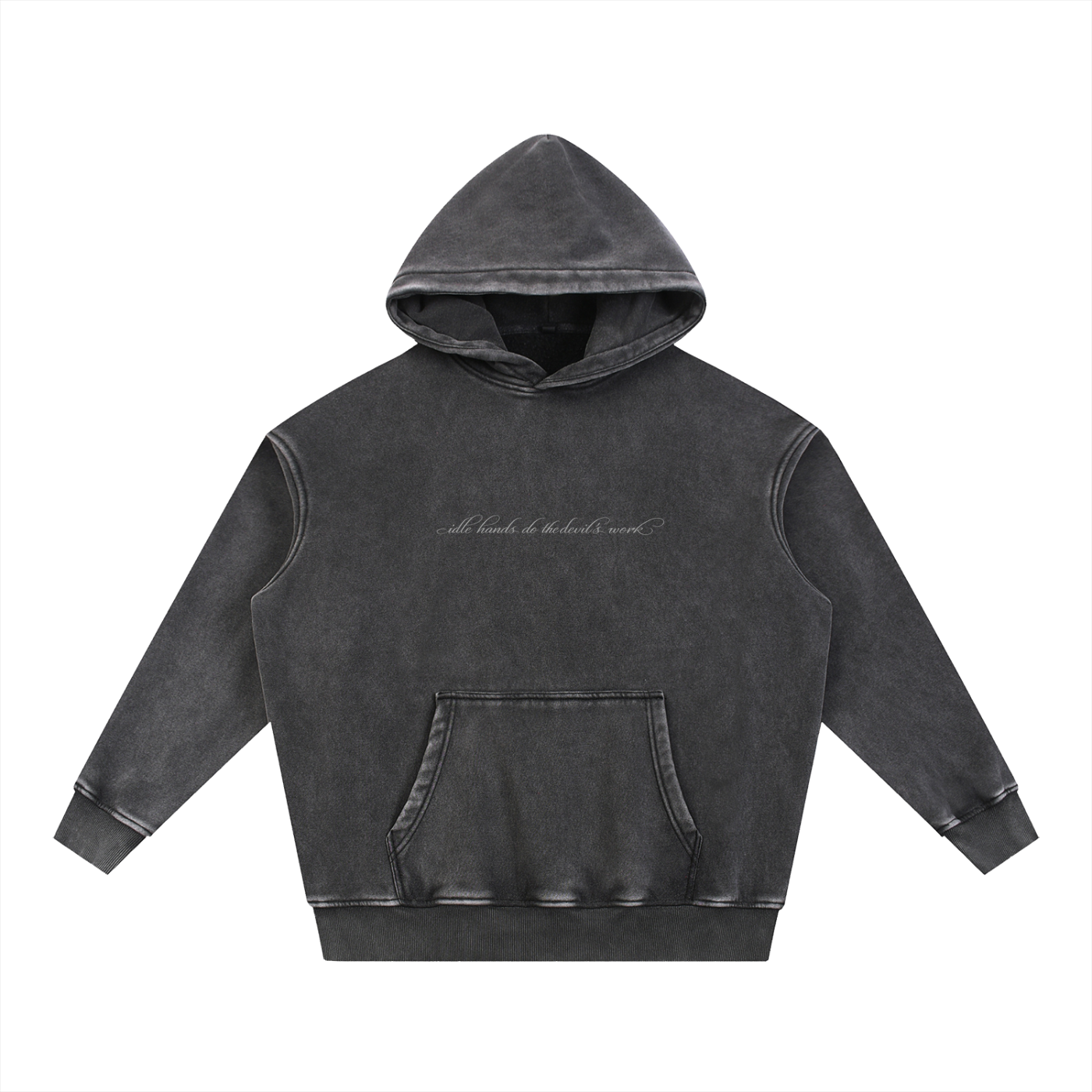 IDLE HANDS. Hoodie.