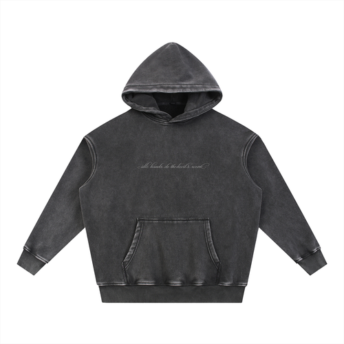 IDLE HANDS. Hoodie.